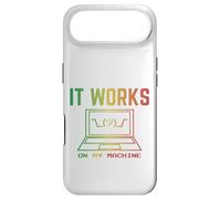 Carcasa para iPhone Air It Works On My Machine Divertido Programador Excuse Reggae Design