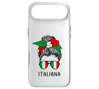 Carcasa para iPhone Air Italian Italiana Girl Italian Heritage Italy Flag