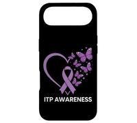 Carcasa para iPhone Air ITP Conciencia Corazón Inmune Trombocitopenia Cinta Púrpura
