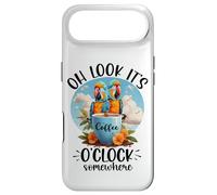 Carcasa para iPhone Air It's 5 Oclock Somewhere Drinking Parrot Coffee O Clock Time