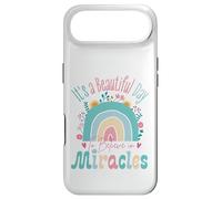 Carcasa para iPhone Air It's a Beautiful Day to Believe in Miracles Inspirational