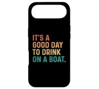 Carcasa para iPhone Air It's A Good Day To Drink On A Boat Vintage Color Boating