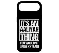 Carcasa para iPhone Air It's An Aaliyah Thing You Wouldn't Understand First Name