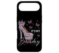 Carcasa para iPhone Air It's My Birthday Corona de tacón Alto Mariposas Estrellas B-Day