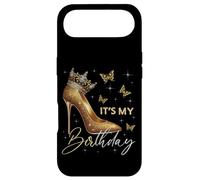 Carcasa para iPhone Air It's My Birthday Corona de tacón Alto Mariposas Estrellas B-Day