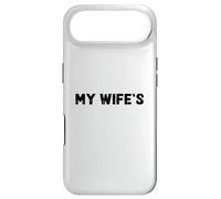 Carcasa para iPhone Air It's Not Easy Being My Wife'S Arm Candy Funny Design