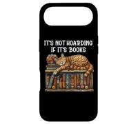 Carcasa para iPhone Air It's Not Hoarding If It's Books and Cats Coffee Book Cat Mom