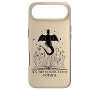 Carcasa para iPhone Air It's Too Nonfictiony Outside Book Dragon Reading Fantasy Era