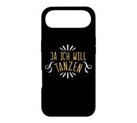 Carcasa para iPhone Air Ja Ich Will Tanza Divertida Frase de Baile