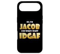 Carcasa para iPhone Air Jacob Costume Idgaf Meme Personalized Jacob First Name Jake