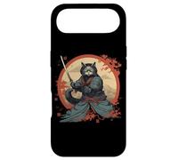 Carcasa para iPhone Air Japanese Art Cat Ninja Ukiyo-e Anime Samurai Cat Camiseta