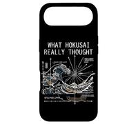 Carcasa para iPhone Air Japón Gran Ola Física Hokusai Agua Movimiento Matemáticas Ciencia