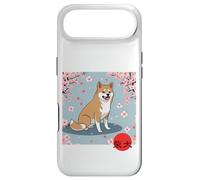 Carcasa para iPhone Air Japonés Shiba Inu Sakura Cerezo Flores Kanji