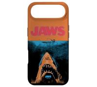 Carcasa para iPhone Air Jaws 50th Anniversary Poster Orange Contrast 2-Sided