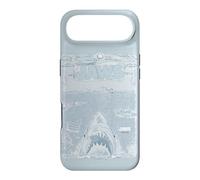 Carcasa para iPhone Air Jaws 50th Anniversary Poster Sketched Blue Style 2-Sided