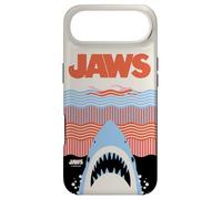 Carcasa para iPhone Air Jaws 50th Anniversary Poster Wave Lines Front & Back