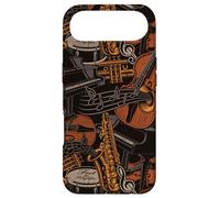 Carcasa para iPhone Air Jazz Músico Músico Saxofón Piano Compositor Musical