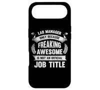 Carcasa para iPhone Air Jefe de Laboratorio Porque Maldito Impresionante no es un Regalo de título de Trabajo