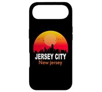 Carcasa para iPhone Air Jersey City New Jersey Vintage Sunset Retro City State USA