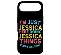 Carcasa para iPhone Air Jessica está aquí Haciendo Cosas Divertidas con el Nombre de Jessica