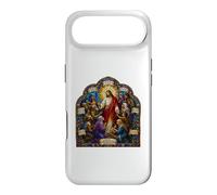 Carcasa para iPhone Air Jesús Bienaventuranzas Sermón Mosaico Gótico Arte Cristiano Icono