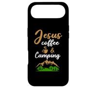 Carcasa para iPhone Air Jesus Coffee and Camping Cafeine Barista Camp Lover