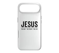 Carcasa para iPhone Air Jesús El Camino La Verdad La Vida Fe Versículo Bíblico Cristiano