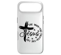 Carcasa para iPhone Air Jesús El Camino Verdad Vida Verso Biblia Adoración Cristiana