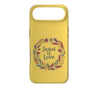 Carcasa para iPhone Air Jesús es Amor Divertido Cristiano contemporáneo con Corona