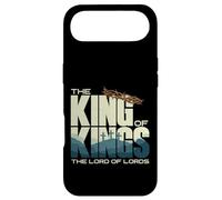 Carcasa para iPhone Air Jesús es el Rey de Reyes Crucifixión Cruz Corona Evangelio