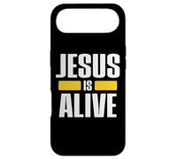 Carcasa para iPhone Air Jesus Is Alive Christian Fellowship Easter Resurrection