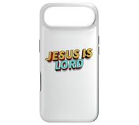 Carcasa para iPhone Air Jesus is Lord Christian Faith Foundation Believers Men Women