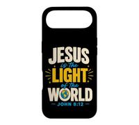 Carcasa para iPhone Air Jesus is The Light of The World John 8:12 Christian Verse