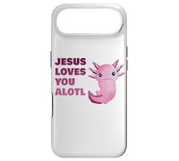 Carcasa para iPhone Air Jesus Loves You Alotl - Axolotl Christian Faith Adult & Kids