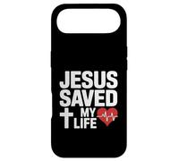 Carcasa para iPhone Air Jesús Saved My Life Christian Faith