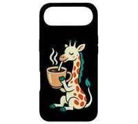 Carcasa para iPhone Air Jirafa Coffee Funny Morning Animal Humor Gráfico