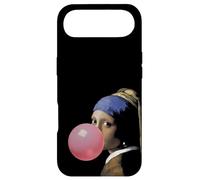 Carcasa para iPhone Air Johannes Vermeer's Girl Pearl Earring & Bubble Gum Pop Art