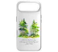 Carcasa para iPhone Air John Muir Cita and Into The Forest I go Nature Lover