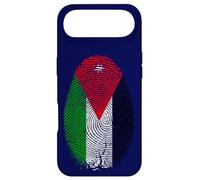 Carcasa para iPhone Air Jordan Flag Fingerprint Jordanian Gift for Jordanians