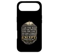 Carcasa para iPhone Air Juan Verso de la Biblia Fe Cristiana Jesús El Camino Verdad Vida