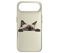 Carcasa para iPhone Air Judging You Silently Ragdoll Ojos Azules Asoma
