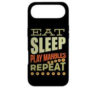 Carcasa para iPhone Air Juego de canicas para Juegos de canicas, Pelotas Eat Sleep Play canicas