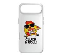 Carcasa para iPhone Air Juego de Palabras Divertido de Pollo Cluck and Roll