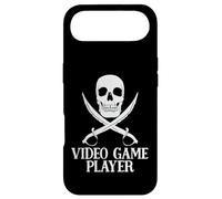 Carcasa para iPhone Air Jugador De Videojuegos Pirata Cráneo Bandera Velero Jugador Piratas