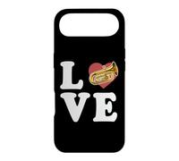 Carcasa para iPhone Air Jugador Tuba Amor Deletreado Corazón