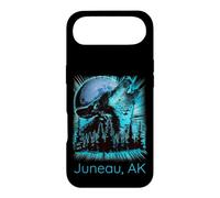 Carcasa para iPhone Air Juneau Alaska Howling Wolf Moon Forest Nature Lover