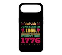 Carcasa para iPhone Air Juneteenth 1865 Porque mis antepasados no Eran Libres en 1776