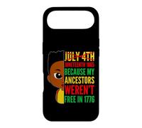 Carcasa para iPhone Air Juneteenth 1865 Porque mis antepasados no Eran Libres en 1776