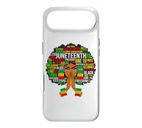 Carcasa para iPhone Air Juneteenth Black Queen Melanin Mujeres Sista Madre Reinas Diversión