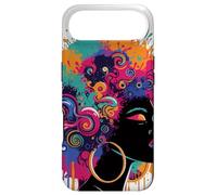 Carcasa para iPhone Air Juneteenth Black Womens Queen Afro African Melanin Goteo